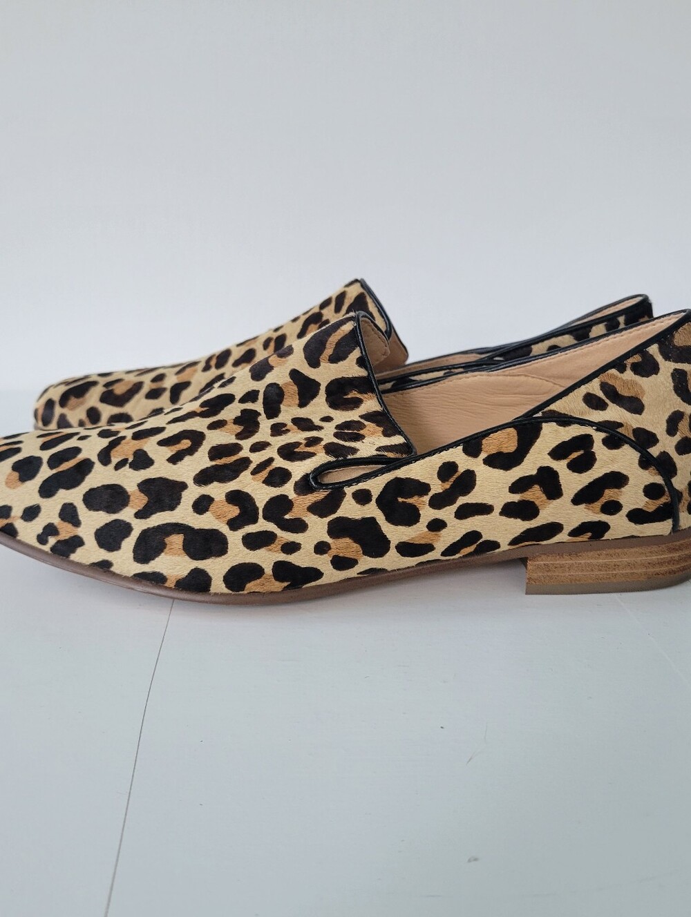 Clarks Cushion Plus Pure Viola Leopard Flats - Picture 4 of 6